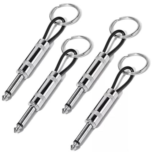 TEOZBLU 4 Pezzi Portachiavi Marshall Muro, portachiavi a tema chitarra portachiavi con gancio montaggio a parete, Porta Chiave Marshall Key Holder per Chiave, Tastiera per Chitarra