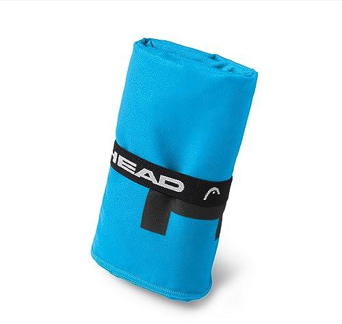 HEAD - Telo Mare Microfibra Grande con Elastico, Asciugamano Mare e Palestra Salvaspazio Lavabile a Rapida Asciugatura, Teli Mare Microfibra Spiaggia Sport Viaggi Piscina 180x90, Morbido e Resistente