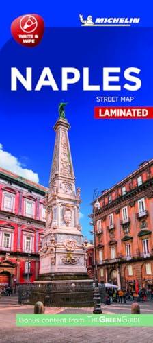 Naples. Street map: Laminated City Plan