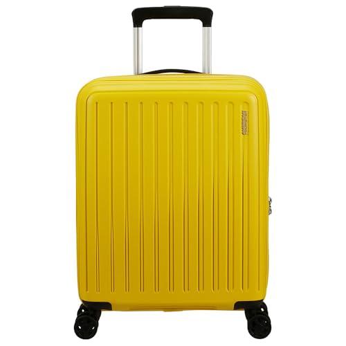 American Tourister Trolley rigido, bagaglio a mano, realizzato in POLIPROPILENE robusto e antigraffio. Molto pratico e super leggero, dispone di due ampi scomparti, divisorio nel comparto superiore e