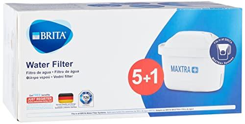 Brita Maxtra PLUS - Cartuccia filtri, Bianco, 5 + 1