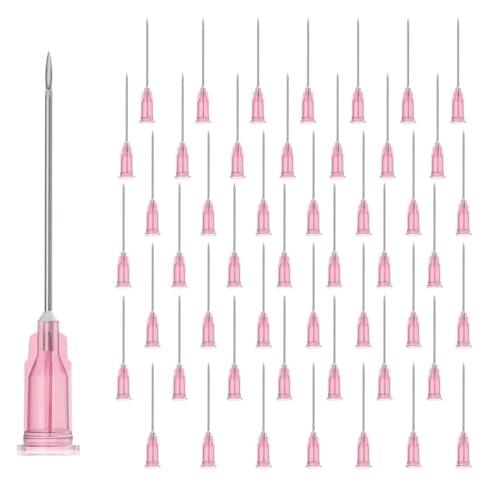 EPRVAUY 50 Aghi da Utilizzare nei Laboratori scientifici, nell'artigianato Adesivo e nei raccordi ad ago industriali.