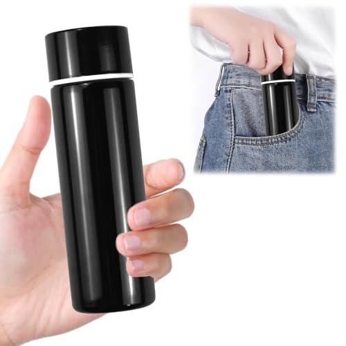 HWSWSH Borraccia Termica Piccola 150 ml, Mini Thermos in Acciaio Inox, Bottiglia Termica Sigillata da Viaggio, Tazza Termica Caffè Portatile, Mini Bottiglie d'Acqua Calda, Thermos Bibite Ghiacciata