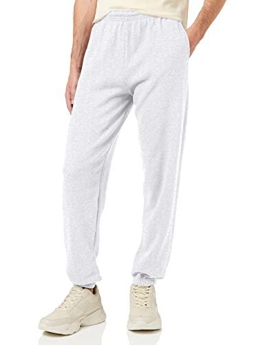 Fruit of the Loom Elasticated Cuff Classic Pantaloni Sportivi, Grigio mlange, S Uomo