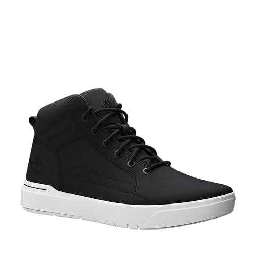 Timberland Allston Mid Sneaker, Scarpe da ginnastica Uomo, Nero Nubuck, 42 EU