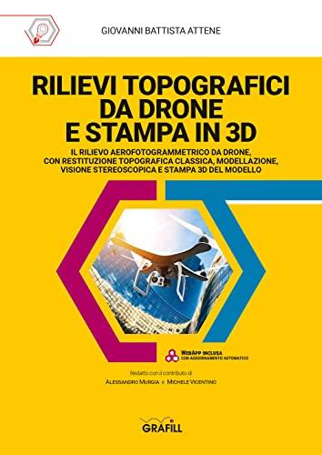 Rilievi topografici da drone e stampa in 3D. Con software