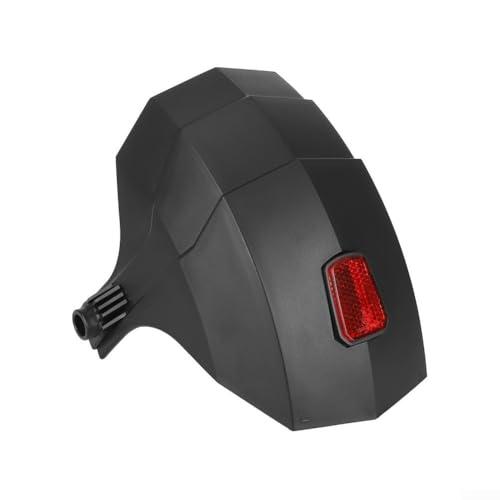 Snowchecking Parafango posteriore paraspruzzi per scooter elettrico Kukirin G3 G4, accessorio protettivo in plastica nera, 154 x 135 mm (nero)