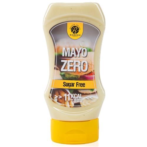 Rabeko Zero Salsa - Mayo, 1 x 350ml Senza zucchero e con pochi grassi - prodotti sani a basso contenuto di carboidrati con meno calorie e meno grassi per insalate, patatine, ecc.