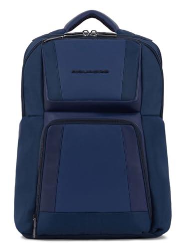 PIQUADRO, Computer and iPad© backpack with pockets for Air, BLU