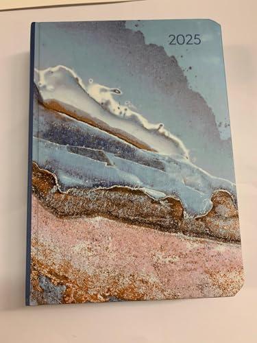 Agenda giornaliera Journal Style Blue Marble 2025 - Agende giornaliera Journal Style 10,7 x 15,2 cm