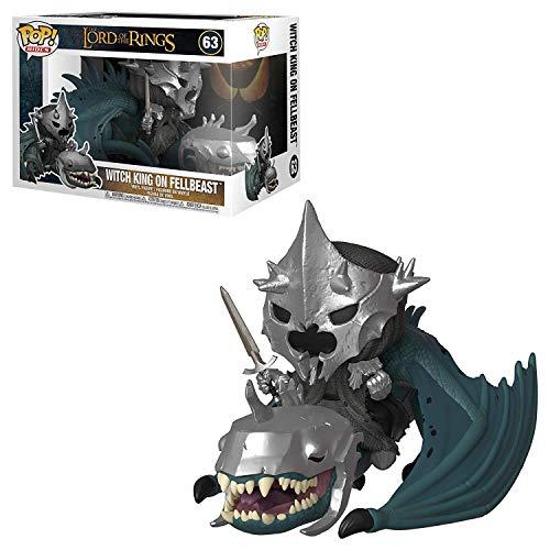 Funko Pop! Rides: The Lord Witch-King Of Agmar The Rings : Witch King With Fellbeast - Lord Of The Rings- Figura in Vinile da Collezione - Idea Regalo - Merchandising Ufficiale - Movies Fans