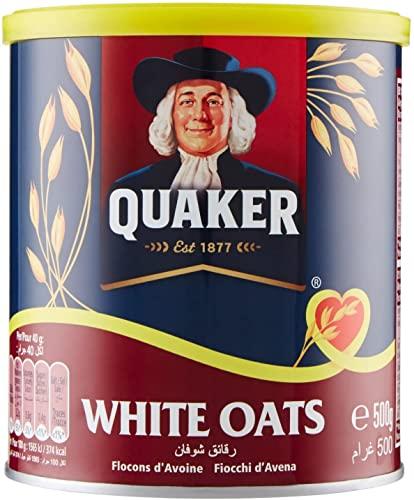 Family Foods Quaker White Oats Fiocchi di Avena 500gr