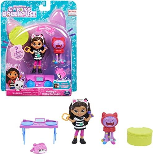 Gabby's Dollhouse, Mini set Karaoke, con Gabby e Dj Catnip, modelli /colori assortiti