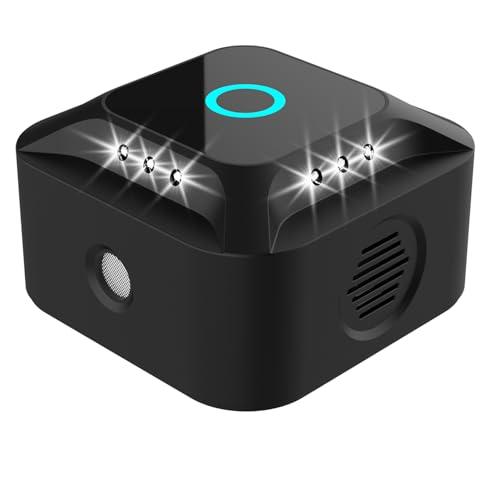 Ultrasuoni per Ratti, Repellente Ultrasuoni per Topi, Ultrasuoni Mouse e Ratti 360° con Luce LED Repellente Ultrasuoni Dissuasori per Topi Roditori Parassit Ratti Ragni Falene Formiche