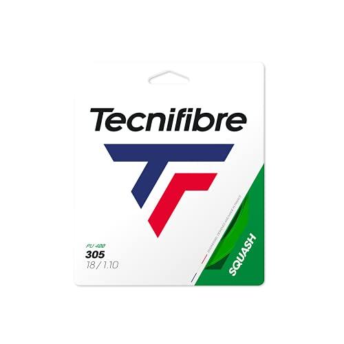 Tecnifibre Tennis 305-1.10 - Corda da da Squash Adulto, Unisex, Verde, Taglia Unica