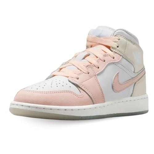 NIKE Scarpe Air Jordan 1 Mid Se (GS) Taglia 40 Codice HJ5940-100 Bianco