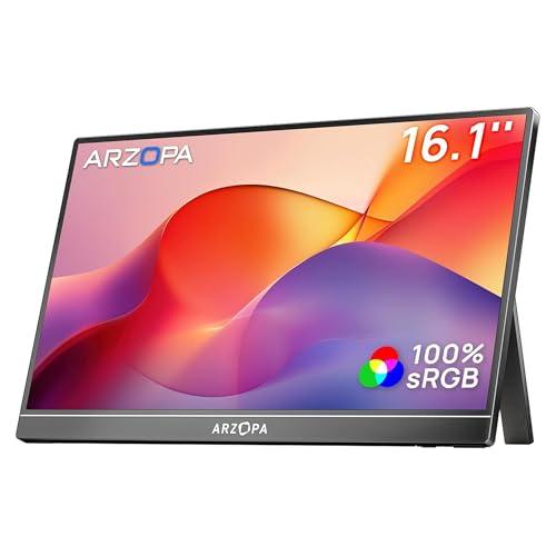 ARZOPA Monitor Portatile 16,1