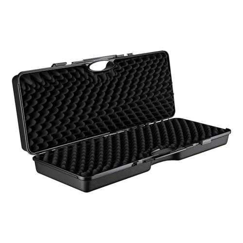 Wiltec Valigetta porta armi 88 x 34 x 13,5 cm, Custodia per due fucili 34,5