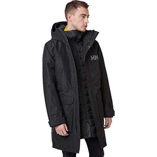 Helly Hansen Hommes Manteau de gréement, Noir, M