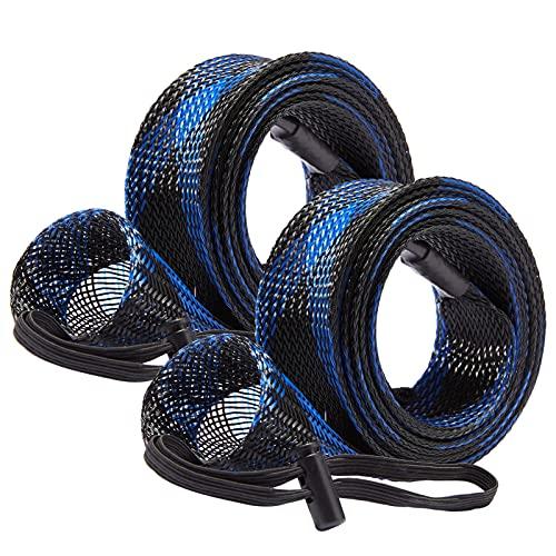 Bassdash Casting Spinning Canna da Pesca Manicotti Canna Protettiva Calzini per Bastoni da Pesca Fino a 7-1/0,6 m