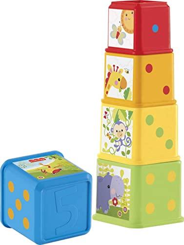 Fisher-Price Blocchi Colorati Costruzioni Per Bambini da 6+ Mesi - CDC52