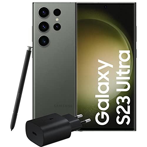 Samsung Galaxy S23 Ultra - Smartphone Android, Caricatore incluso, Display 6.8'' Dynamic AMOLED 2X, Fotocamera 200MP, RAM 8GB, 256 GB, 5.000 mAh, Green [Versione italiana]
