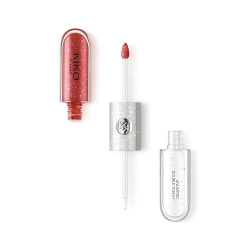 KIKO Milano Unlimited Double Touch 154 - Limited Edition, Rossetto Liquido A Lunga Tenuta In Due Step