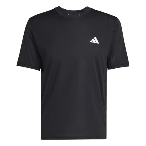 adidas Uomo Workout Essentials Base Shirt, Black, M