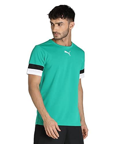 PUMA Uomo Shirt, Pepper Green-Puma Black-puma White, M
