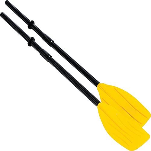 BESTWAY 917864 COPPIA REMI PLASTICA PER CANOTTI CANOE GOMMONI 124 CM