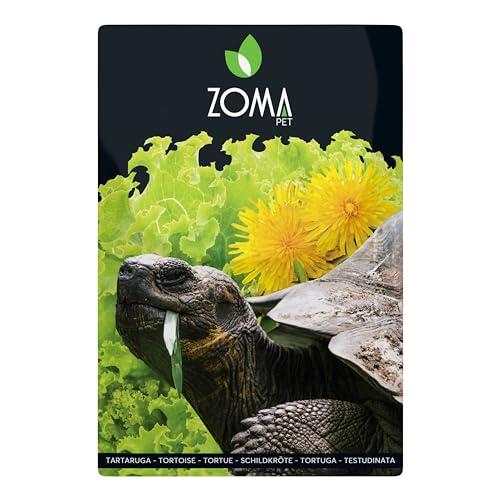ZOMA Mix Semi Per Tartarughe Di Terra 6 erbe con Tarassaco Trifoglio e Lattuga, Nutrizione Ottimale per Tartarughe di terra (1 Busta 15 gr)