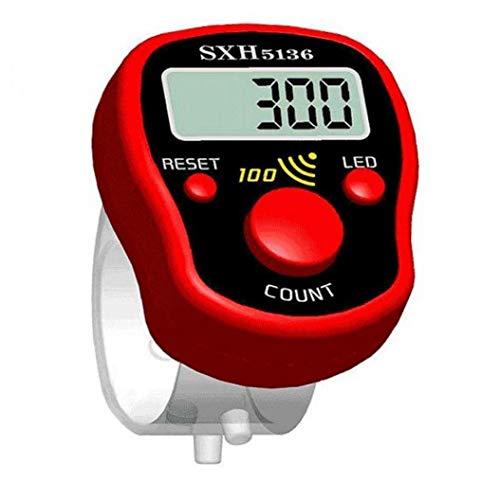 Pinicecore Comodo Finger Mini Elettronico Digitale Campo Digit Stitch Marker LCD Tally Colore Casuale