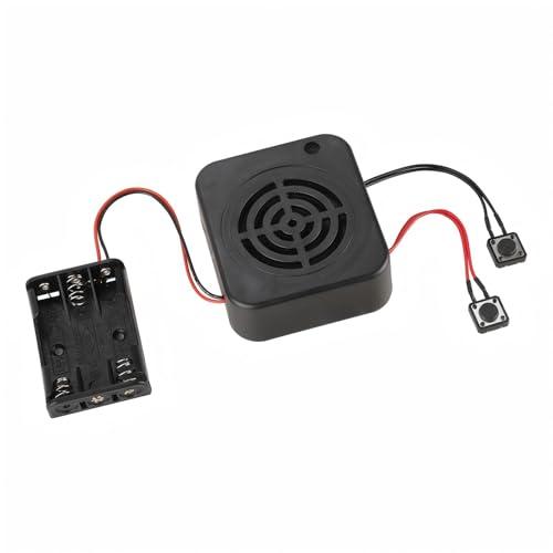 Ouitble Modulo audio fai da te, 2 minuti, 3 W, scatola di registrazione, modulo audio, riproducibile, con suono chiaro, per animali di peluche, regalo giocattolo