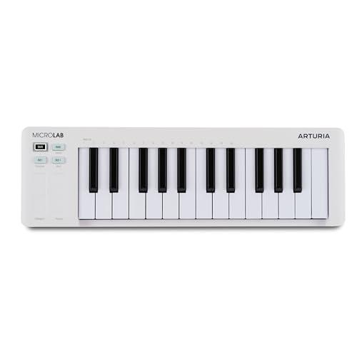 Arturia MicroLab Mk3 White - tastiera midi