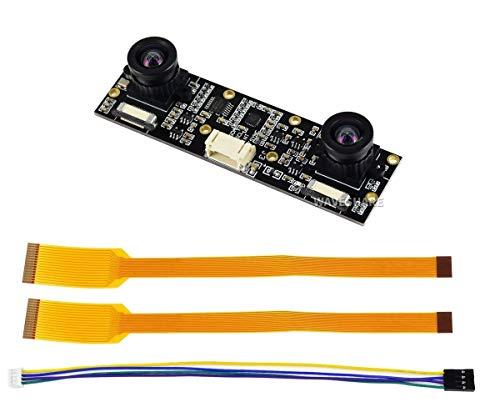 IBest for Jetson Nano Camera IMX219-83 Stereo Camera Dual IMX219 8MP Binocular Camera Module Supports NVIDIA Jetson Nano Developer Kit Original and New B01 Version