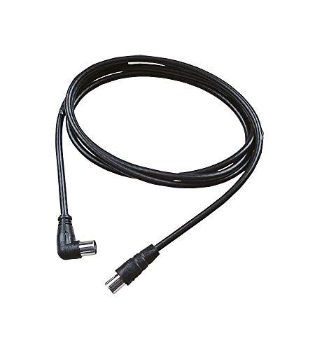 Poly Pool PP0619.1 cavo coassiale F Plug 1,5 m Nero