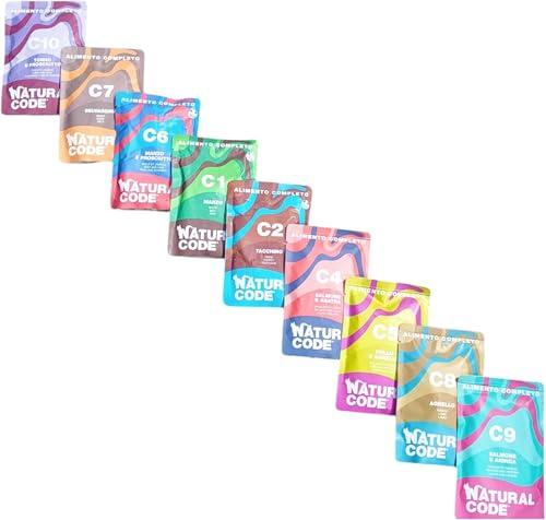 Natural Code Alimento Cibo Umido Per Gatto Gatti Cat. 24 BUSTINE ASSORTITE IN BASE ALLA DISPONIBILITA' DA 70g CADAUNO.