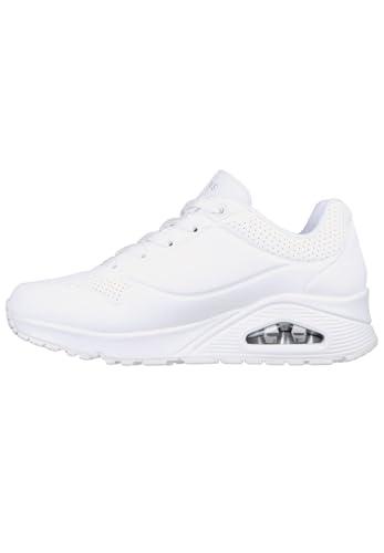 Skechers Uno Stand On Air, Scarpe da ginnastica Donna, Bianco 01, 42 EU