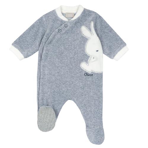 Chicco, Tutina Neonato in Calda e Morbida Ciniglia, con Comoda Apertura Frontale, Ideale per l'Inverno, Abbigliamento Bambino 0-24 Mesi, Designed in Italy
