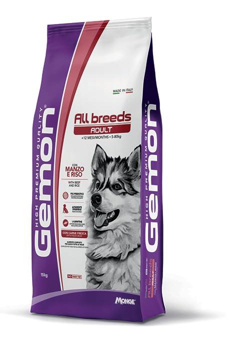 Monge GEMON Maxi Adult con Manzo e Riso - 15 Kg