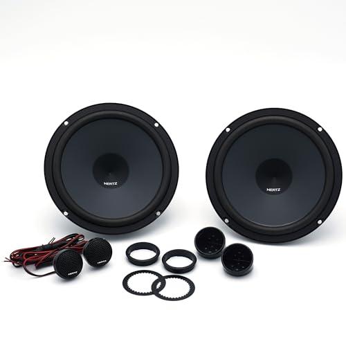Hertz K 165 – Kit Altoparlanti 2 Vie Serie Uno con Woofer da 165 mm, Tweeter da 24 mm e Crossover Integrato, 300W Peak, 4 Ohm