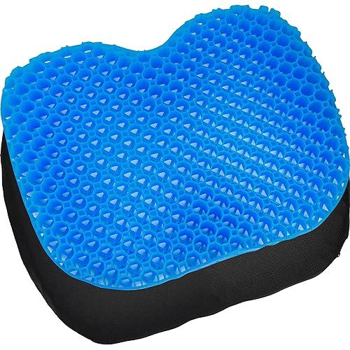 Omoojee Cuscino per sedile da kayak, cuscino per sedile in gel antiscivolo per sedersi a lungo su barca, canoa, sup, sedia