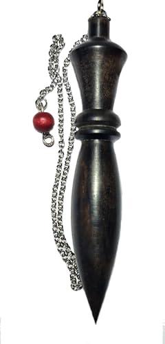 Pendolo KARNAK realizzato artigianalmente in legno ESOTICO proveniente dal Brasile, perfetto per la rabdomanzia, la guarigione, la pulizia, la divinazione, ecc.