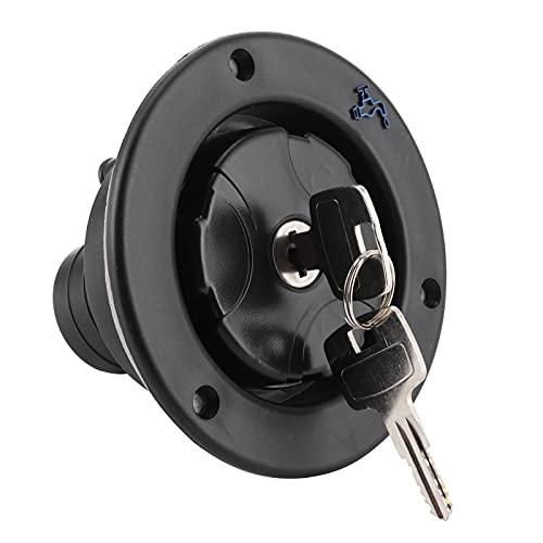 Tappo del Serbatoio,Bocchettone Acqua Camper,Serbatoio Carburante per camper Caravan, con 2 Chiavi,Ingresso Acqua per Camper e Rimorchi,Tappo di Riempimento dell'Acqua per Caravan
