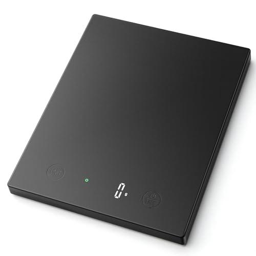Homebuds 10kg Bilancia Cucina Digitale ad Alta Precisione 1g, Nostra Fabbrica di Bilancia da Cucina Digitale Professionali DAL 2001, Bilancia Cucina per Cucinare e Cuocere al Forno, LED 3*AAA, Nero