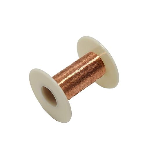 ZDLSDL Filo di Rame Laccato e Isolato, Bobina 0,1 mm, 100 m