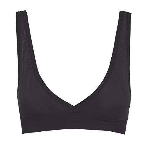 sloggi Donna Go Allround Bralette, Nero, Taglia unica