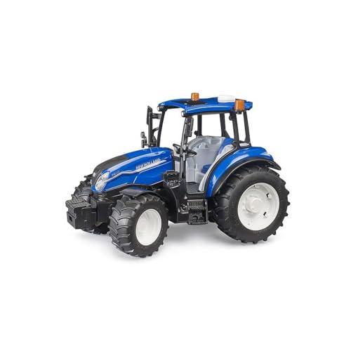 bruder 02184 - New Holland T5.120 - 1:16 Trattore, veicoli, fattoria, agricoltura, trattore, bulldog