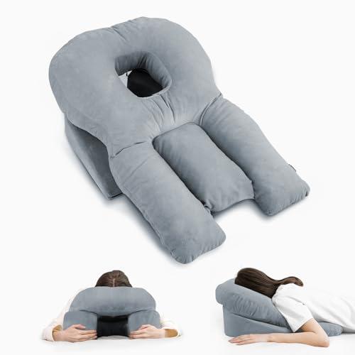 HOMCA Cuscino a faccia in giù dopo un intervento chirurgico agli occhi, cuscino per massaggio domestico a faccia in giù, cuscino per dormire a pancia in giù, cuscino BBL dopo l'intervento chirurgico