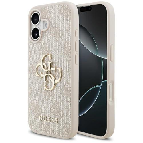 CG MOBILE Guess 4G - Custodia grande con logo per iPhone 17, colore: rosa